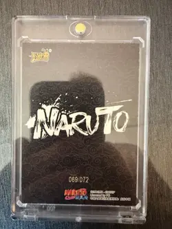 Naruto KAYOU Official TCG Card NRCC-QR-001 Uzumaki Naruto 069/072 - Image 2