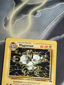 Magneton 26/62 Fossil 1999 Rare Non-Holo Pokemon Card - Image 2