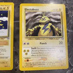 Pokemon TCG Electabuzz Neo Genesis Card 33/111 Unlimited Uncommon Elekid 22/111 - Image 3