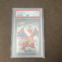 Pokemon Charizard ex 056 SVP Scarlet & Violet Promo Holo PSA 10 Promo Card 2023 - Image 1