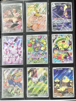 Pokemon TCG Lot Of 9 Illustration Rare Cards NM - Image 1