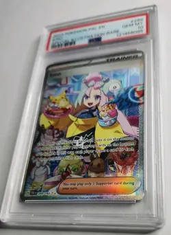 PSA 10 Iono SIR - 269 Paldea Evolved Pokemon Scarlet and Violet Graded Card - Image 4