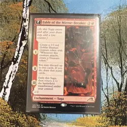 Magic: The Gathering Fable of the Mirror-Breaker Enchantment Rare Red 141/302 - Image 1