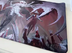 MTG Double-Sided Playmat Elesh Norn + Atraxa Art Limited Edition Pinfinity *New* - Image 5