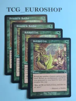 ROFELLOS'S GIFT▪PLAYSET▪URZA'S DESTINY▪1999▪MTG▪EN×2 + PT×2▪NM #01.185 - Image 1