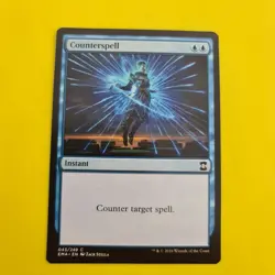 COUNTERSPELL | ETERNAL MASTERS | MTG | ENGLISH | FROM BOOSTER TO SLEEVE | #523B - Image 1