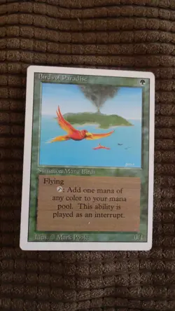 Magic: the Gathering / MtG Birds of Paradise x1 Revised - Image 1