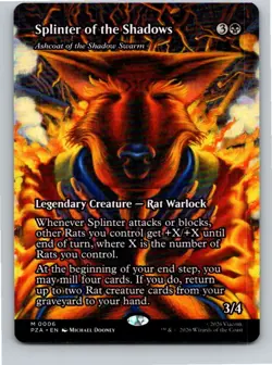 Magic the Gathering Ashcoat of Shadow Swarm Teenage Mutant Ninja Turtles MTG - Image 1