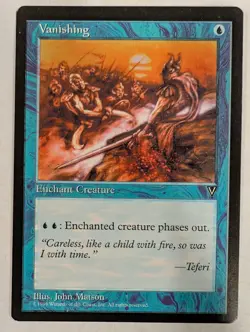 Vanishing - Visions - Magic the Gathering MTG Nice! - Image 1