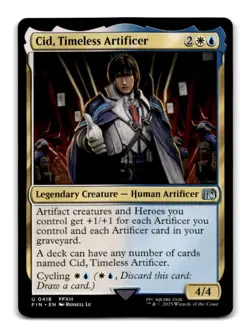 Cid, Timeless Artificer () U FINAL FANTASY 418 NM - Image 1