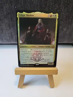 MTG Edgar Markov - Judge Promo - Foil - Never Played - Image 1