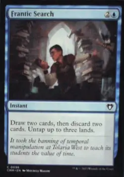 Frantic Search - Commander Masters: #96, Magic: The Gathering Nm R230 - Image 1