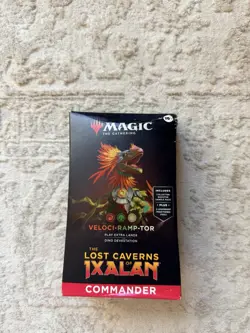 Magic The Gathering Lost Caverns of Ixalan Commander Deck Veloci-ramp-tor Dino - Image 2