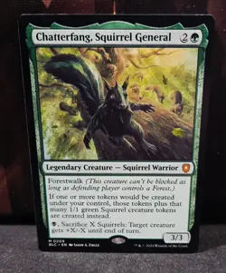 magic the gathering - Chatterfang, Squirrel General - Legendary Creature -Mythic - Image 1