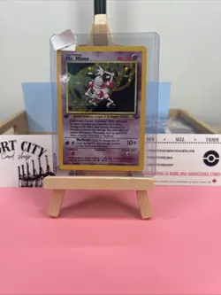 Mr. Mime Pokemon • Holo Rare • 6 Jungle 1ST EDITION - Image 2