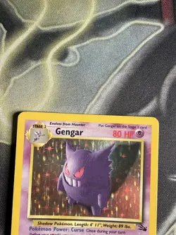 Pokemon TCG - Gengar 5/62 Fossil Unlimited Holo Rare - WOTC - Image 3