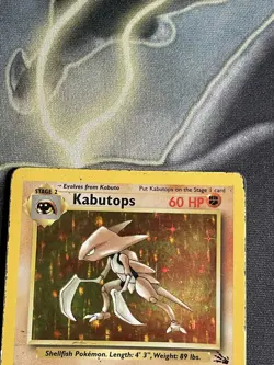 Pokemon TCG - Kabutops 9/62 Unlimited Holo Rare - Fossil WOTC - Image 4