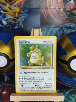 Pokemon Karte Kangama JU 5/64 Jungle Kangaskhan Holo WOTC PSA DE EX - Image 1