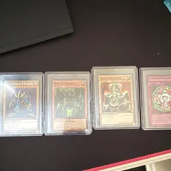 Yu-Gi-Oh! Card Lot Tri-Horned Dragon, Man-Eater Bug, Celtic Guardian, Spellbind… - Image 1