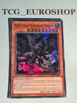 World Legacy Guardragon Marda▪YUGIOH▪MYFI▪2019▪SUPER RARE▪ENGLISH▪NM #3026 - Image 1