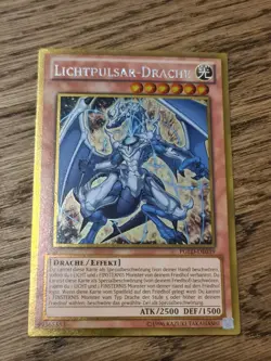 Lightpulsar Dragon ■ YUGIOH ■ PGLD ■ 2014 ■ GERMAN ■ GOLD RARE ■ NM #10201 - Image 1