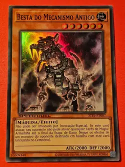 Ancient Gear Beast●YUGIOH●STP5●2023●PORTUGUESE●ULTRA RARE●SPEED DUEL●NM●34243 - Image 1