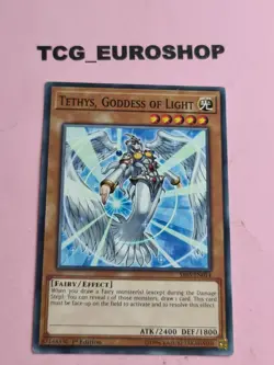 TETHYS, GODDESS OF LIGHT | YUGIOH | SR05 | COMMON | 1st EDITION | 2018 | NM #136 - Image 1