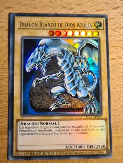 Blue-Eyes White Dragon (V.1 - Ultra Rare)●YUGIOH●LC01●SPANISH●LIMIT ED●MINT●E059 - Image 1