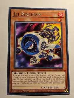Jet Synchron●YUGIOH●MZMI●2024●ENGLISH●RARE●1st ED●NM●Y14 - Image 1
