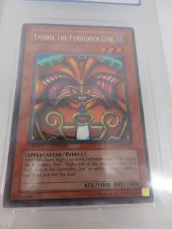 Yu-Gi-Oh 2004 Exodia The Forbidden One WCG Graded 10 MC1-EN001 Secret Rare - Image 3