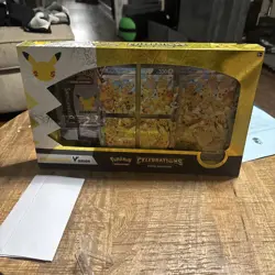 Pokemon Celebrations Pikachu V-Union Special Collection Sealed 25th Anniversary - Image 1