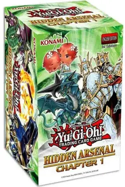 YuGiOh TCG Hidden Arsenal Chapter 1 Box English 1st Edition - Image 1