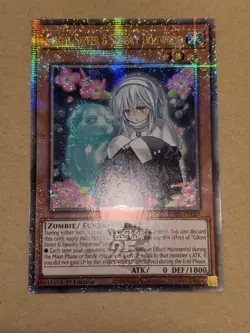 Ghost Sister & Spooky Dogwood RA03-EN020 Quarter Century Secret Rare YuGiOh! NM - Image 1