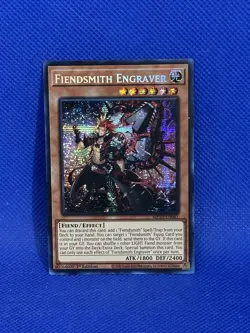 2020 Yu-Gi-Oh First Edition Fiendsmith Engraver Holo MP25-EN081 NM/MINT - Image 1