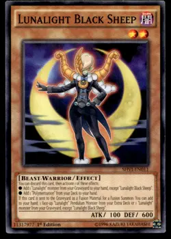 Lunalight Black Sheep - SHVI-EN011 - 1st Edition - YuGiOh| Buy 2 Get 1 Free - Image 1