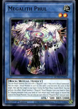 Megalith Phul - ROTD-EN036 - 1st Edition - YuGiOh - Image 1