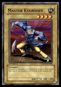 Master Kyonshee - SDZW-EN008 - 1st Edition - YuGiOh - Image 1