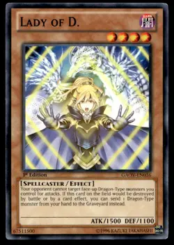 Lady of D. - GAOV-EN036 - 1st Edition - YuGiOh| Buy 2 Get 1 Free - Image 1