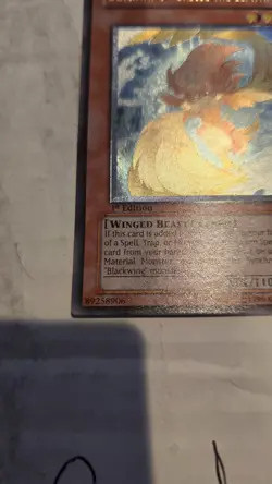 YuGiOh Blackwing Breeze the Zephyr TSHD-EN003 1st Edition Ultimate Rare MINT - Image 5