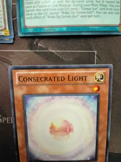 Yugioh TCG - 1x Consecrated Light - SDLS-EN022 - LP - 1st Edition - Common 2011 - Image 2