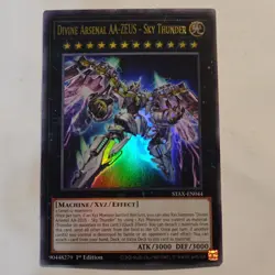Yu-Gi-Oh! Divine Arsenal AA-ZEUS STAX-EN044 2-Player 1st Ed Effect Xyz Holo Mac… - Image 1