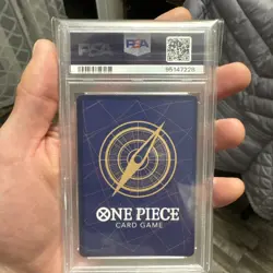 Bandai Trafalgar Law One Piece CCG OP07-010 Treasure Rare Foil PSA 10 - Image 4