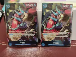 Lot of 2x Buggy Promo Cards! Event Pack Vol. 8 P-098 One Piece Card Game English - Image 1