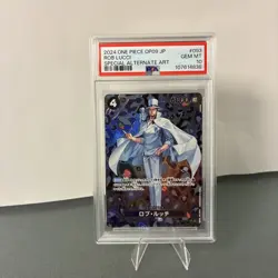One Piece Rob Lucci SP OP09-093 Japanese PSA 10 - Image 1