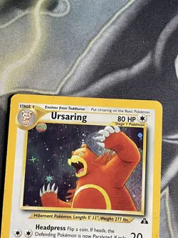 Pokemon TCG Ursaring Neo Discovery 15/75 Holo Unlimited Rare Card - Image 2