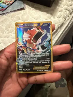Gyarados EX 122/122 Breakpoint Full Art Secret Rare Holo Pokemon Card - Image 1