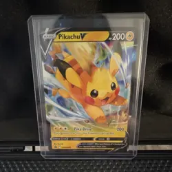 Pokemon Pikachu V SWSH285 SWSH: Sword & Shield Promo Holo 200HP Card - Image 1