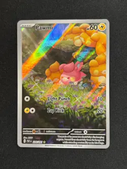 Pokemon TCG Paldean Fates Pawmi Illustration Rare Card 226/091 - Image 1