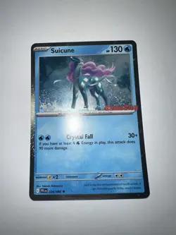 Suicune (Cosmos Holo) (Gamestop Exclusive) 026/094 Pokemon Card Unsealed NM - Image 1