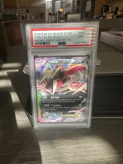 Pokemon Yveltal-Ex Shiny Black Star Promo Card TCG XY150 Holo 2016 - Image 1